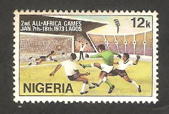 278 - Juegos deportivos africanos, en Lagos, fútbol