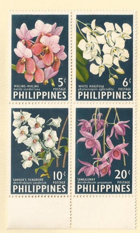 Orquídeas (698-701) 