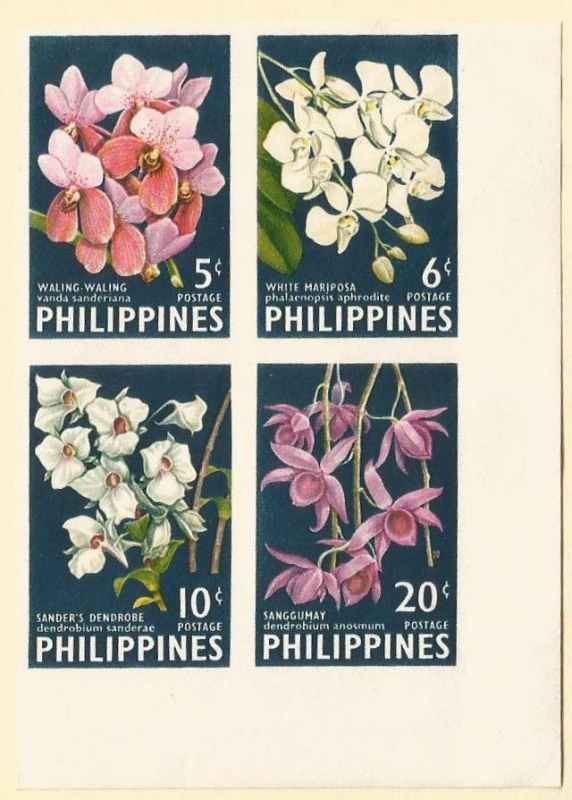 Orquídeas (698-701) 