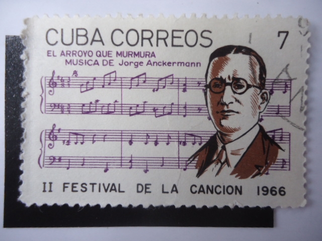 II Festival de la Canción 1966-Pianista:Jorge Anckermann(1877-1941) Jorge Anckermann.