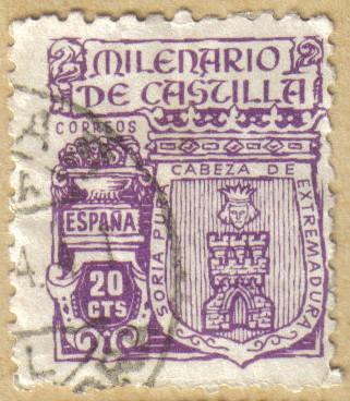 Milenario de Castilla - Escudo SORIA