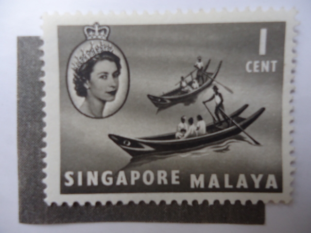 Elizabeth II .- Singapore- Malaya.