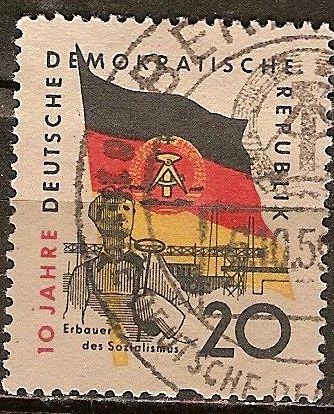 X.años DDR, constructores del socialismo.