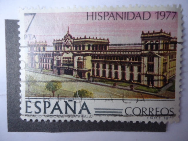 Ed:2442 - Hispanidad 1977- Palacio Nacional de Guatemala.
