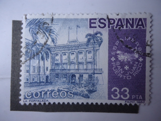 Ed:2670 - Espamer82 - San Juan Puerto Rico - La Fortaleza