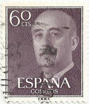 SERIE BÁSICA FRANCO. VALOR FACIAL 60 Cts. EDIFIL 1150