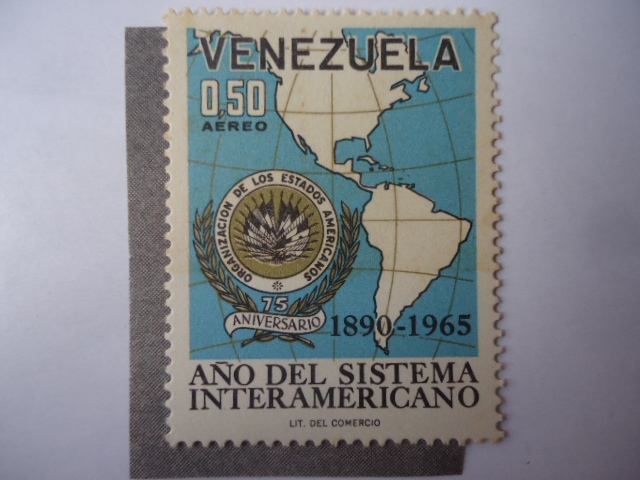 Año del Sistema Interamericano 1890-1965.