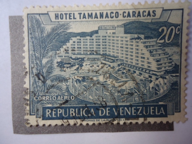 Hotel Tamanaco-Caracas.