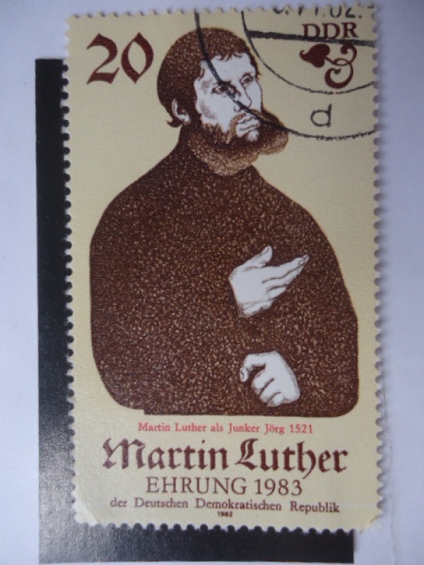 Martin Luther ´EWhrung 1983.