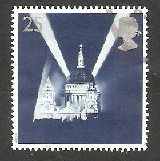 1818 - 50 anivº del fin de la Segunda Guerra Mundial, Catedral Saint Paul de Londres