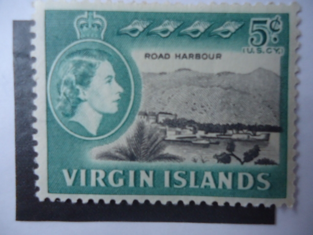 Elizabeth II-Virgin Islands - Roah Harbour-Islas Virgenes Británicas.
