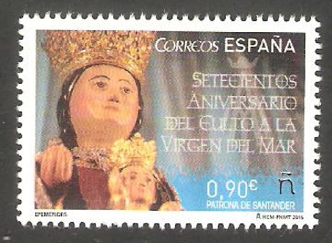 4972 - Virgen del Mar, patrona de Santander