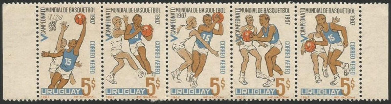 Campeonato Mundial de Basketbol, Montevideo (1084-1088)