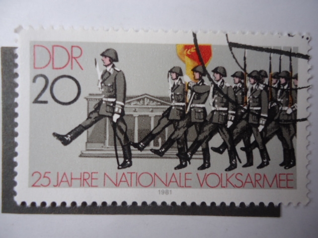 DDR-25 Jahre Nationale Volksarmee.