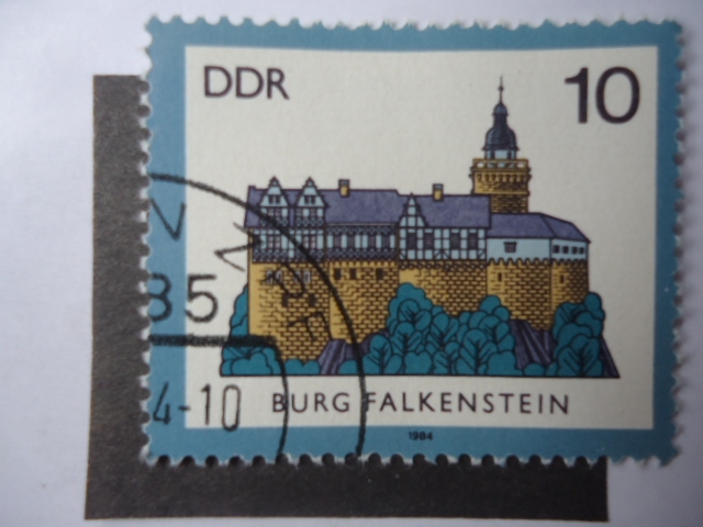 DDR - Burg Falkenstein.