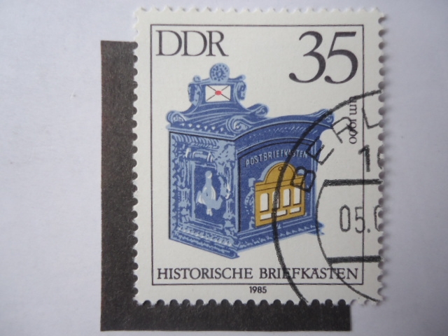 Alemania,República Democrática - Mailbox alrededor del 1900- Buzón Histórico -  