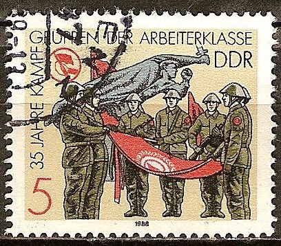 35 años de combate Grupos de la clase obrera(DDR).