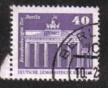 La Puerta de Brandenburgo , Berlín