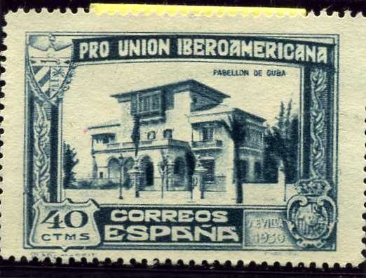 Pro Union Iberoamericana. Pabellon de Cuba