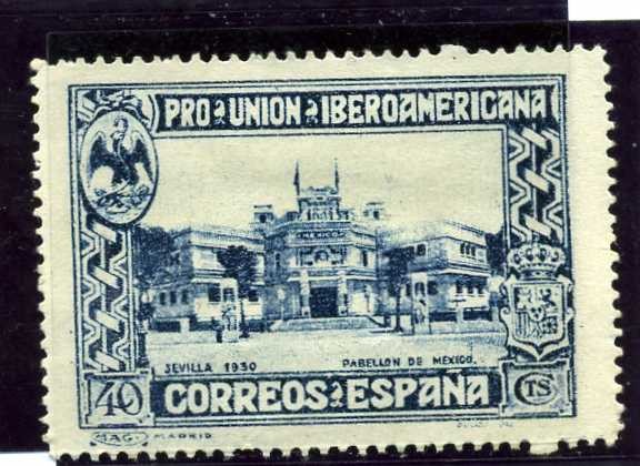 Pro Union Iberoamericana. Pabellon Mejico