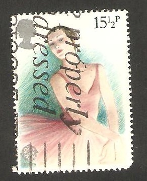 1043 - Europa Cept, bailarina