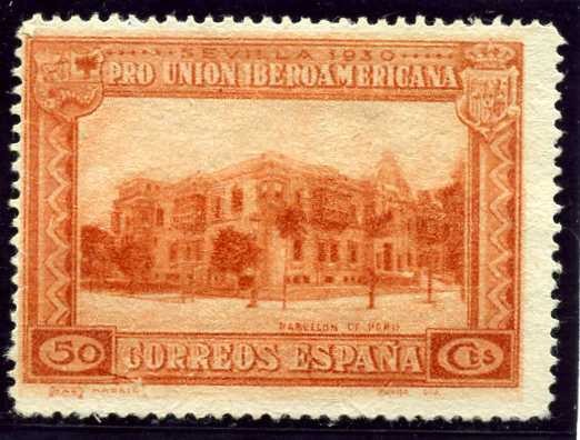 Pro Union Iberoamericana. Pabellon de Peru