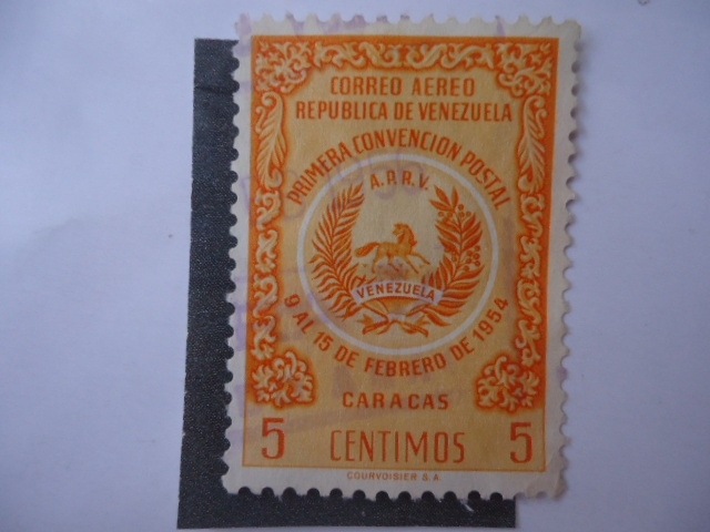 Primera Convención Postal-1954.