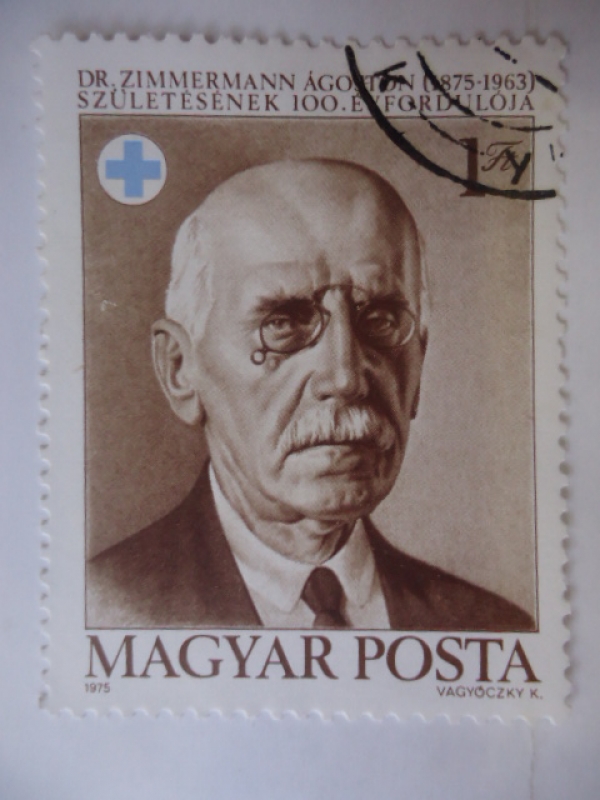 Médico Veterinario: Zimmermann Ágoston 1875-1963.