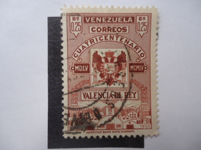 Cuatricentenario 1555-1955- Valencia del Rey.