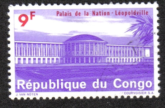 Palacio de La Nación, Leopoldville ( Kinshasa )