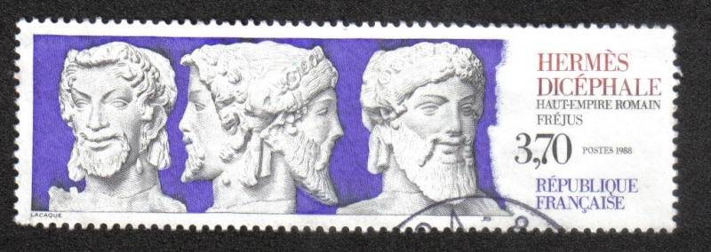 Hermes dicéphale - Alto Imperio Romano - Frejus
