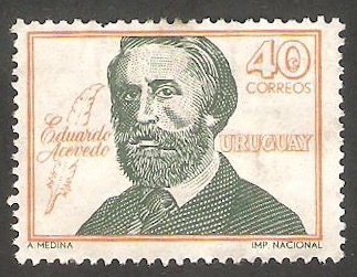  754 - Homenaje al escritor Eduardo Acevedo