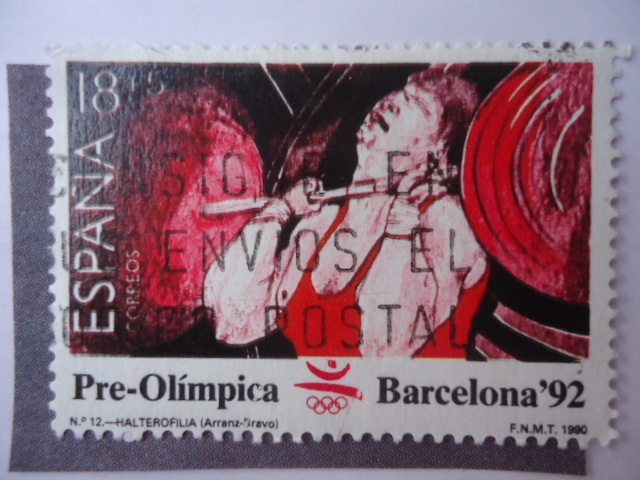 Pre-Olímpica Barcelona 92-4ª Serie Olímpica Halterofilia.