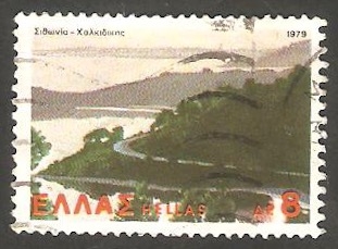  1372 - Vista de Sithonia, Chalcidique