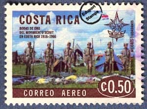 Cincuentenario del Movimiento Scout en Costa Rica 1916-1966