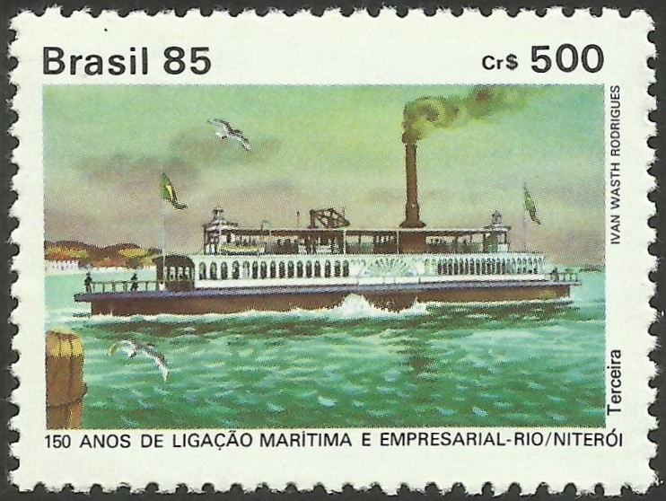 1770 - 150 anivº de la linea maritima Rio-Niteroi