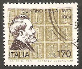 1323 - 150 Anivº del nacimiento de Quintino Sella