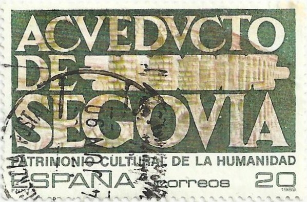 PATRIMONIO DE LA HUMANIDAD. ACUEDUCTO DE SEGOVIA. EDIFIL 3040