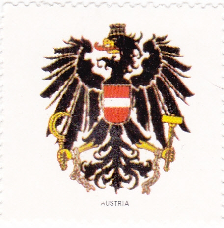 escudo-AUSTRIA   -sin valor postal