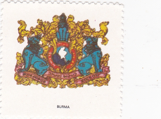 escudo-BIRMANIA   -sin valor postal