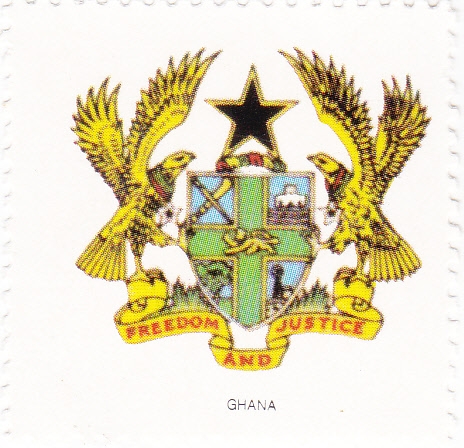 escudo-GHANA   -sin valor postal