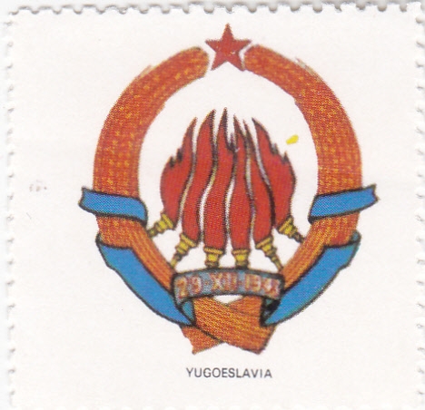 escudo-YUGOSLAVIA   -sin valor postal