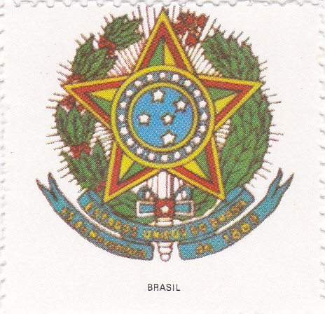 escudo-BRASIL   -sin valor postal