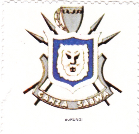escudo-BURUNDI   -sin valor postal