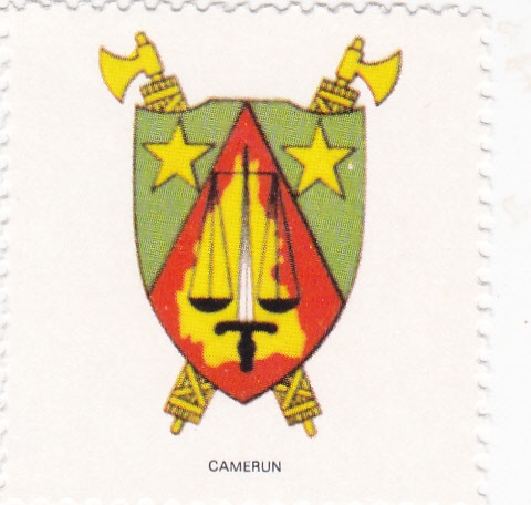 escudo-CAMERUN   -sin valor postal