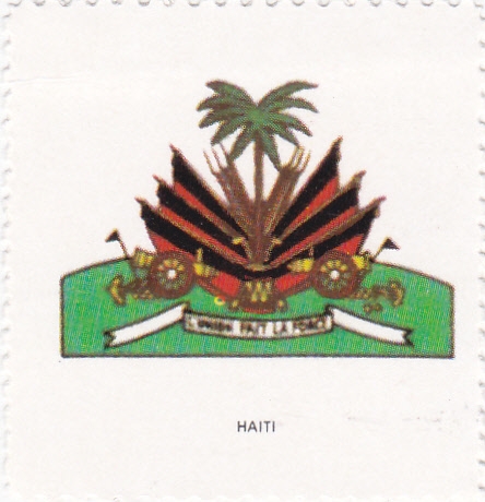 escudo-HAITI   -sin valor postal