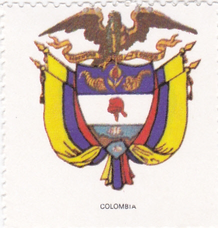 escudo-COLOMBIA   -sin valor postal