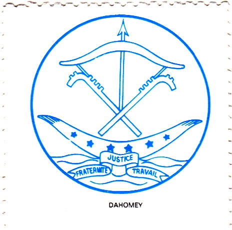 escudo-DAHOMEY   -sin valor postal