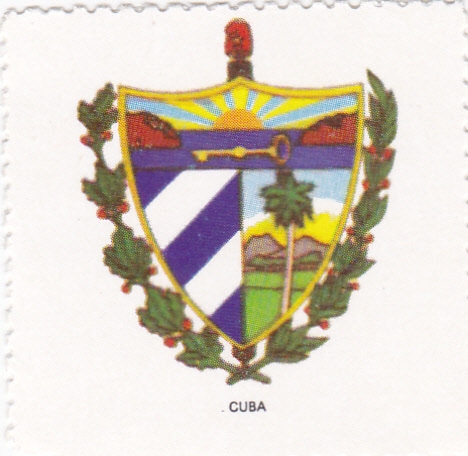 escudo-CUBA   -sin valor postal