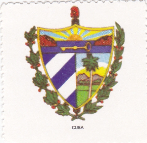 escudo-CUBA   -sin valor postal